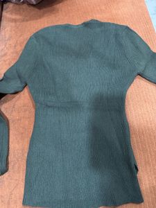 Olive Green colour top