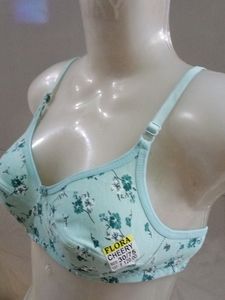 Floral Print Bra
