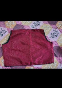 Ethnic Jacket &amp; Denim Vest Set