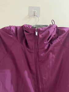 Uniqlo Purple Hooded Lightweight Jacket