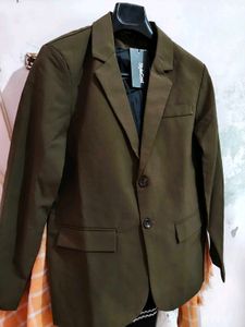 Men's Brown single Blazer