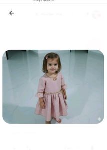 Adorable Pink Dress for Girls
