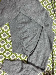 Gray Knit Sweater