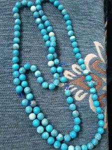firoza stone Bohemian Turquoise Beaded Necklace