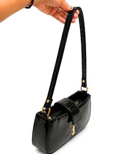 YSL premium black handbag