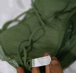 Green Lace  Bra