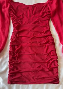 Urbanic Red Bodycon Dress