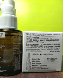 Soulflower Hair Growth Serum 1% Rosemary