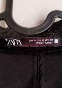 Zara Classic Black Blazer (Comfort Wear)
