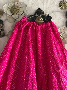 Vibrant Pink Ethnic lehnga