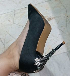Elegant Black Stiletto Heels