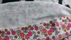 Floral Designed Panty With Tag
