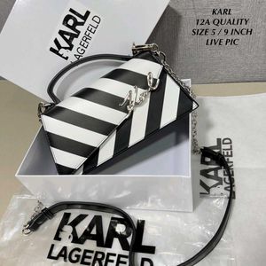 Karl Lagerfeld K/Signature Leather Bag**High Quali