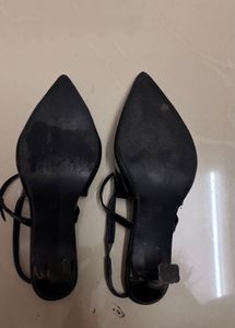 Chemistry Patent Slingback Heels