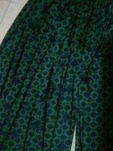 Green Printed Palazzos