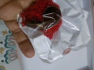 Beautiful Party Wear Long Red Earrings