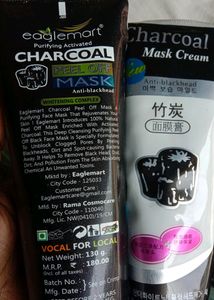 Charcoal Peel Off Mask Anti Blackhead