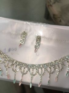 Sparkling Rhinestone Jewelry Set