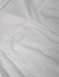 Classic White Shirt with Black Stripes