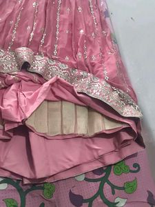 XXL Designer Fully Stitched Stunning Pink Lehenga