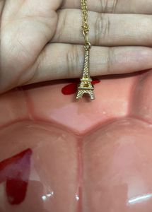 Eiffel Tower Pendant Necklace