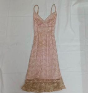 Vintage coquette Elegant Lace Slip Dress