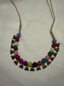 Boho Beaded Necklace