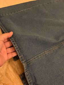 Denim Maxi Skirt | Back Slit