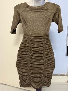 Shimmery Bodycon Mini Dress