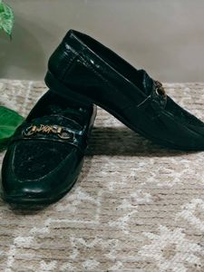 for kid Classic Black Dior Loafers