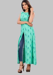 Floral Print Kurta Set