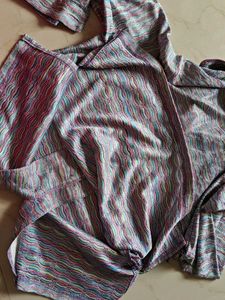Colorful Knit imported streachable Shirt