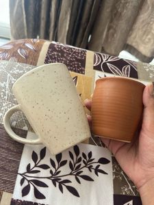 Combo of 2- Mugs and Kulhar Cup