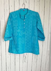 Ethnic cotton  Kurta- Ajio