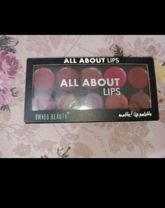 Swiss Beauty Matte Lip Palette