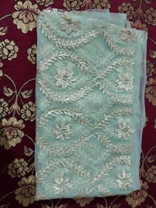 Elegant Embroidered Dress Material
