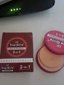 True Girls 2-in-1 Compact Powder