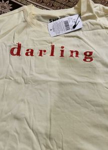 SHEIN 'Darling' Graphic T-Shirt