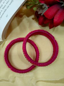 Combo Handmade Silk Bangles
