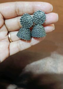 Boho Silver Tone Jewelry Set