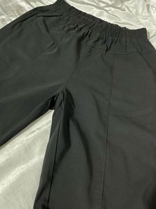 Unisex Black Athletic Pants