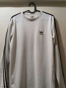 Adidas Men's White T-Shirt