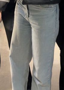 Light Wash Wide Leg Jeans
