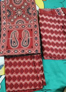 Stylish Ajrakh Ethnic dress material