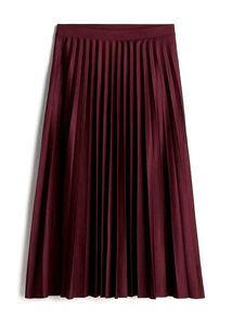 Elegant Pleated Midi Skirt