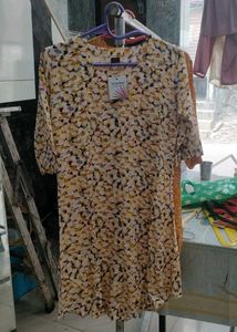 Floral Print Tunic Top