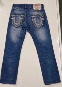 vintage Men's Designer Blue Jeans