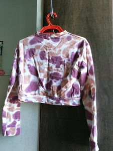 Tie-dye Crop Top