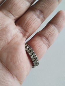 Sparkling Stackable Rings Set