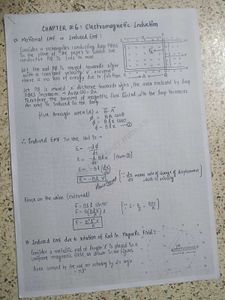 Physics Notes Class XII CBSE - Chapter Summaries